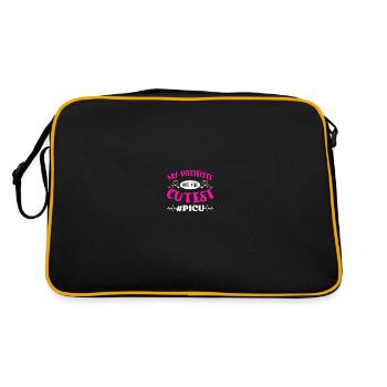 Infirmière pédiatrique Infirmière USIP - Sac Retro - noir/or - Dos