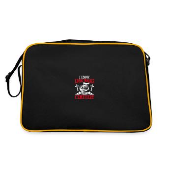Pompes funèbres Directeurs de pompes funèbres - Sac Retro - noir/or - Dos