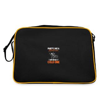 Undertaker Undertaker - Sac Retro - noir/or - Dos