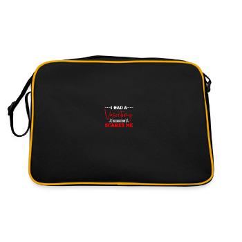 Urologue après vasectomie - Sac Retro - noir/or - Dos