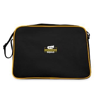 Tiefes Blech Marschieren Bariton Euphonium - Retro Tasche - Schwarz/Gold - Hinten