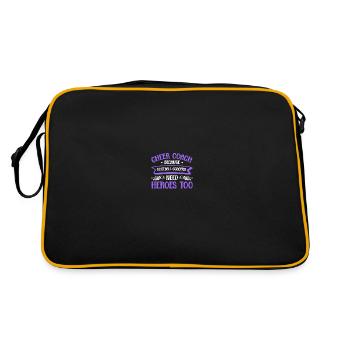Cheerleading Coach Cheer Coach - Sac Retro - noir/or - Dos