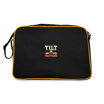 Joueur de flipper Flipper - Sac Retro - noir/or - Dos