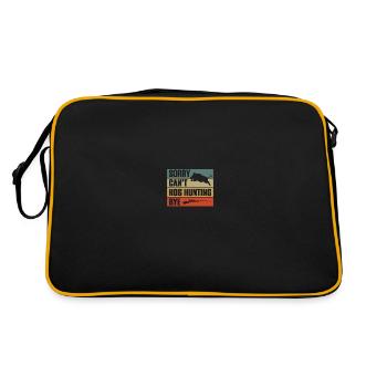 Hog Hunter Pig Hunt - Retro Bag - black/gold - Back