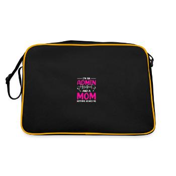 Journée des professionnels de l’administration - Sac Retro - noir/or - Dos