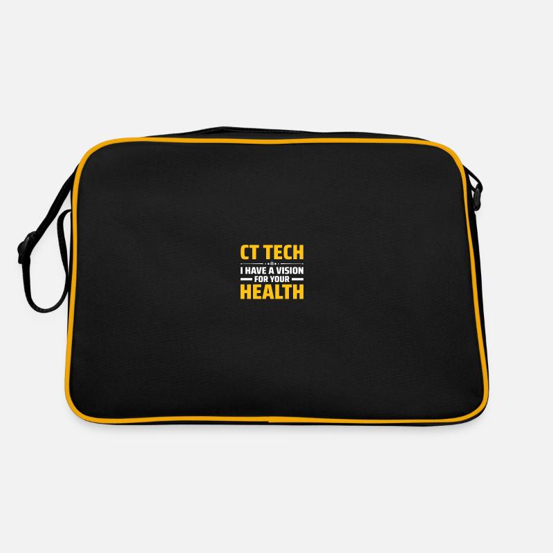 Röntgen CT-Techniker Retro Tasche
