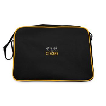 Technicien en tomodensitométrie aux rayons X - Sac Retro - noir/or - Dos