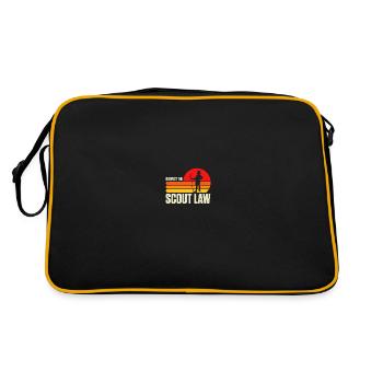 Chef scout - Sac Retro - noir/or - Dos