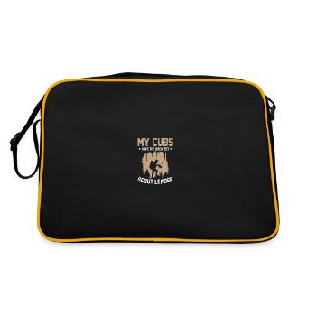 Chef scout - Sac Retro - noir/or - Dos