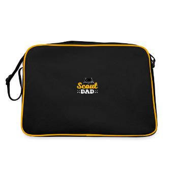 Chef scout - Sac Retro - noir/or - Dos