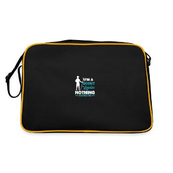 Chef scout - Sac Retro - noir/or - Dos