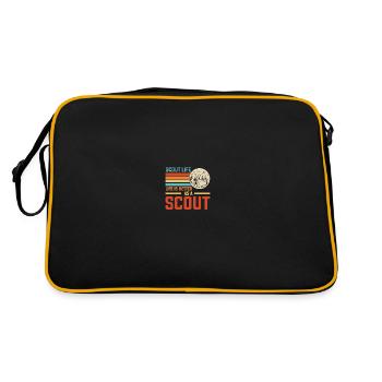 Scouting Scouts - Sac Retro - noir/or - Dos