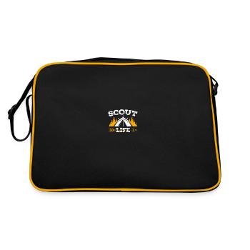 Scouting Scouts - Sac Retro - noir/or - Dos