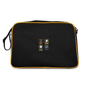 Scouting Scouts - Sac Retro - noir/or - Dos