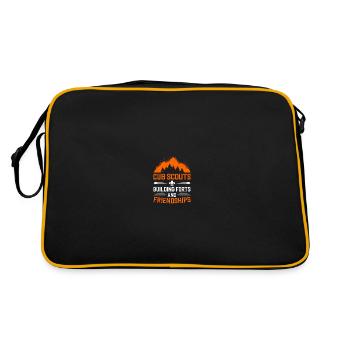 Scouting Scouts - Sac Retro - noir/or - Dos