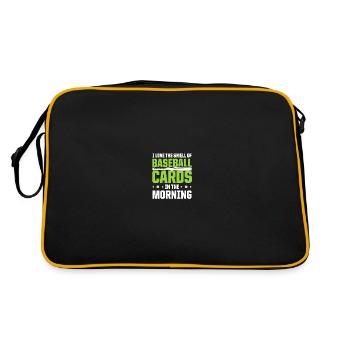 Baseball Card Collector Baseball Card - Sac Retro - noir/or - Dos