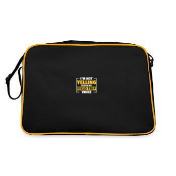 Field Day Teacher's Excursion - Retro Bag - black/gold - Back