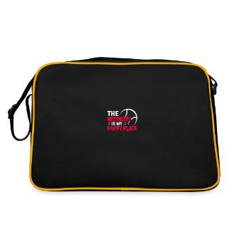 Teeball Tee Ball Tball Mom - Retro Tasche - Schwarz/Gold - Hinten