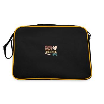 Maman baseball - Sac Retro - noir/or - Dos