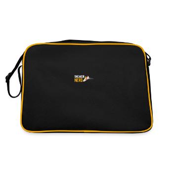 Chaussure Collector Sneaker Collector Sneakerhead - Sac Retro - noir/or - Dos