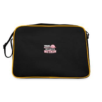 Poisson Blob Poisson Blob - Sac Retro - noir/or - Dos