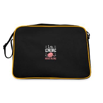 Poisson Blob Poisson Blob - Sac Retro - noir/or - Dos