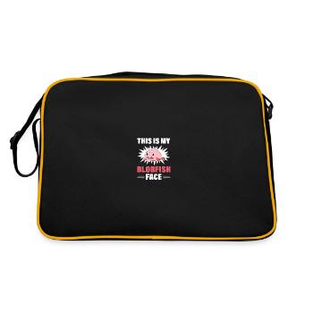 Poisson Blob Poisson Blob - Sac Retro - noir/or - Dos
