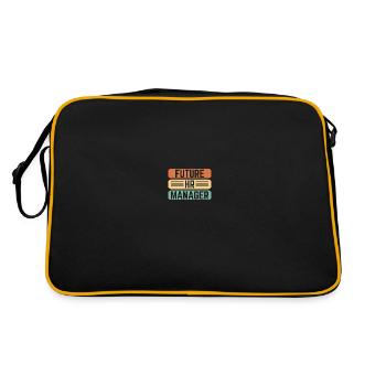 Responsable RH Ressources Humaines - Sac Retro - noir/or - Dos