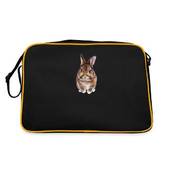 sweet rabbit Aqurell - Retro Bag - black/gold - Back