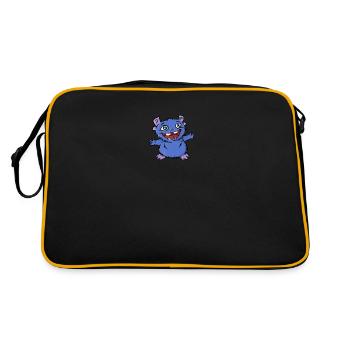 Pitschi « Wilbur & Pitschi » - Sac Retro - noir/or - Dos