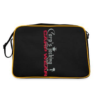 Carps jacking vertical carp wear - Sac Retro - noir/or - Dos