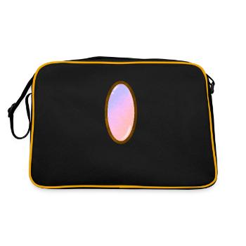 Gemstone 2 - Retro Bag - black/gold - Back