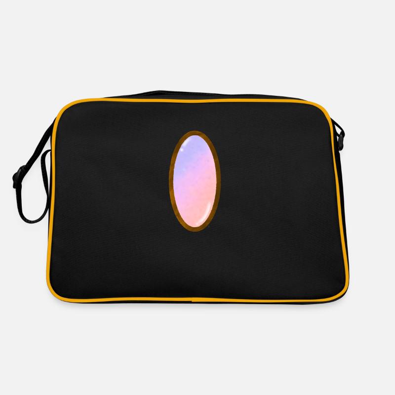 Edelstein 2 - Retro Tasche - Schwarz/Gold