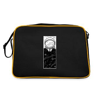 Tee Bro Space Suit - Retro Bag - black/gold - Back