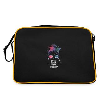 British Indian Ocean Territory - Retro Bag - black/gold - Back