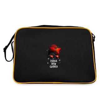 Papouasie-Nouvelle-Guinée - Sac Retro - noir/or - Dos