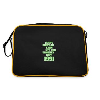 Marriage 1991 - Retro Bag - black/gold - Back