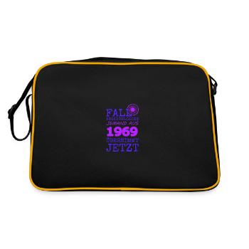1969 1969 - Sac Retro - noir/or - Dos