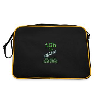 Diana as Diana - Retro Bag - black/gold - Back