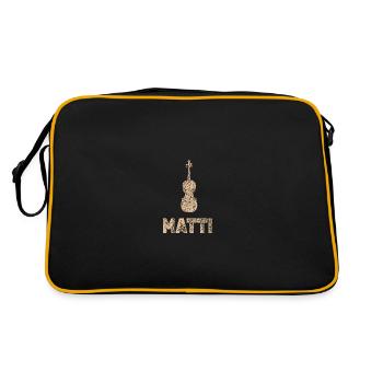 Matti en tant qu’alto - Sac Retro - noir/or - Dos