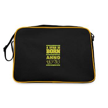 Year 1963 - Retro Bag - black/gold - Back