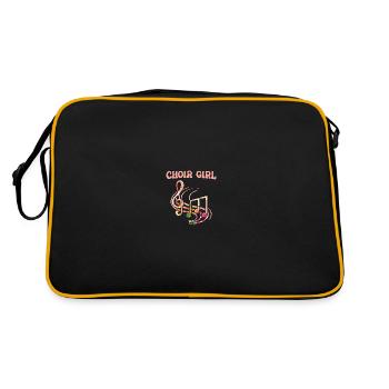 Chanteurs de chœur - Sac Retro - noir/or - Dos