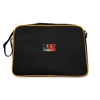 Danse en ligne - Sac Retro - noir/or - Dos