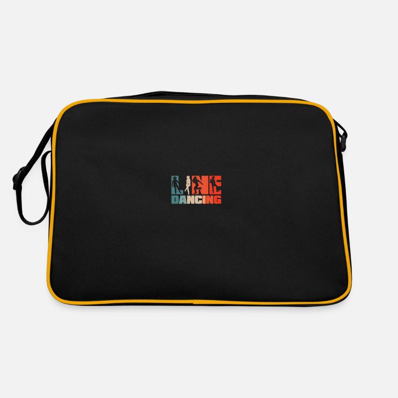 Line Dance Line Dancing - Retro Bag - black/gold