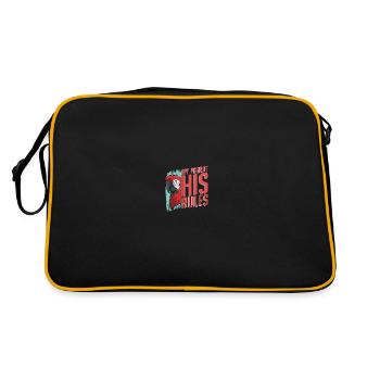 Perroquet - Sac Retro - noir/or - Dos