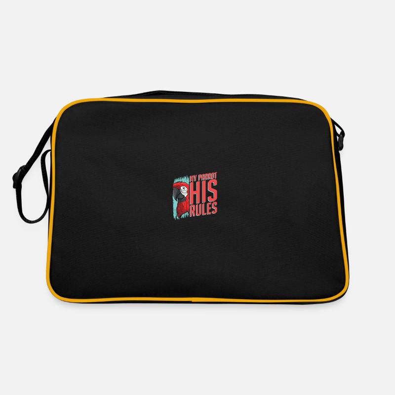 Papagei Retro Tasche