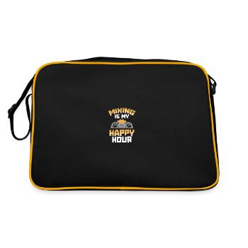 Tontechniker Sound Audio Engineer - Retro Bag - black/gold - Back