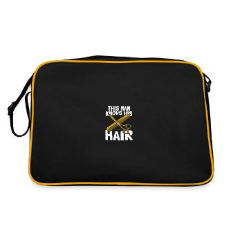 Coiffeur Coiffeur Coiffure Coiffure Coiffure Coiffure - Sac Retro - noir/or - Dos