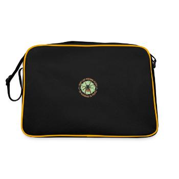 Spider Pet - Retro Bag - black/gold - Back