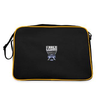 Programmer Coder Software Developer - Retro Bag - black/gold - Back